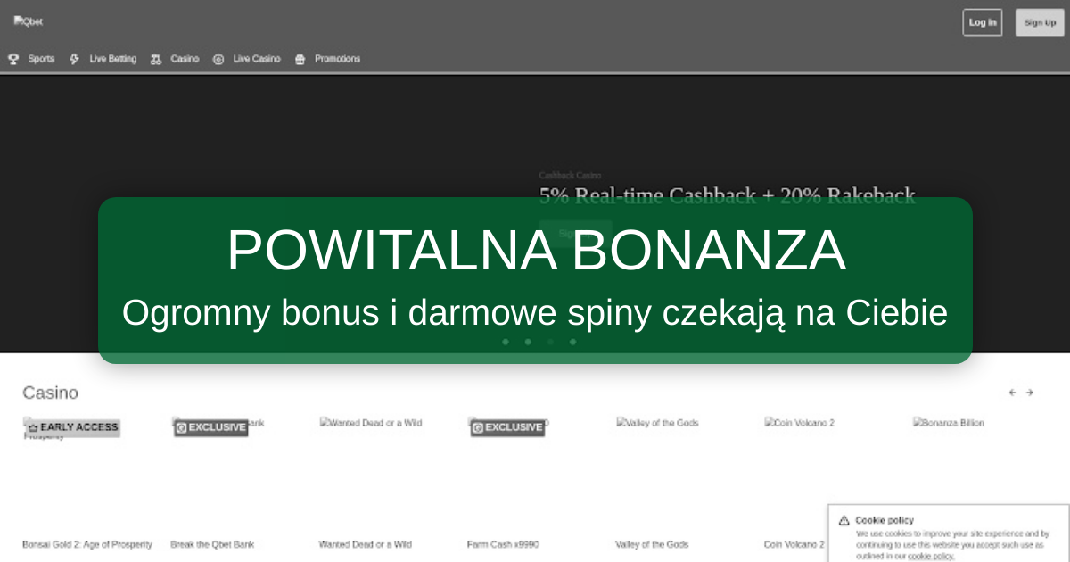 QBet Casino Polska - Premium gaming dla polskich graczy